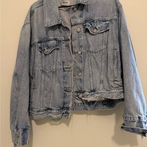 AGOLDE Women's Blue Denim Jacket